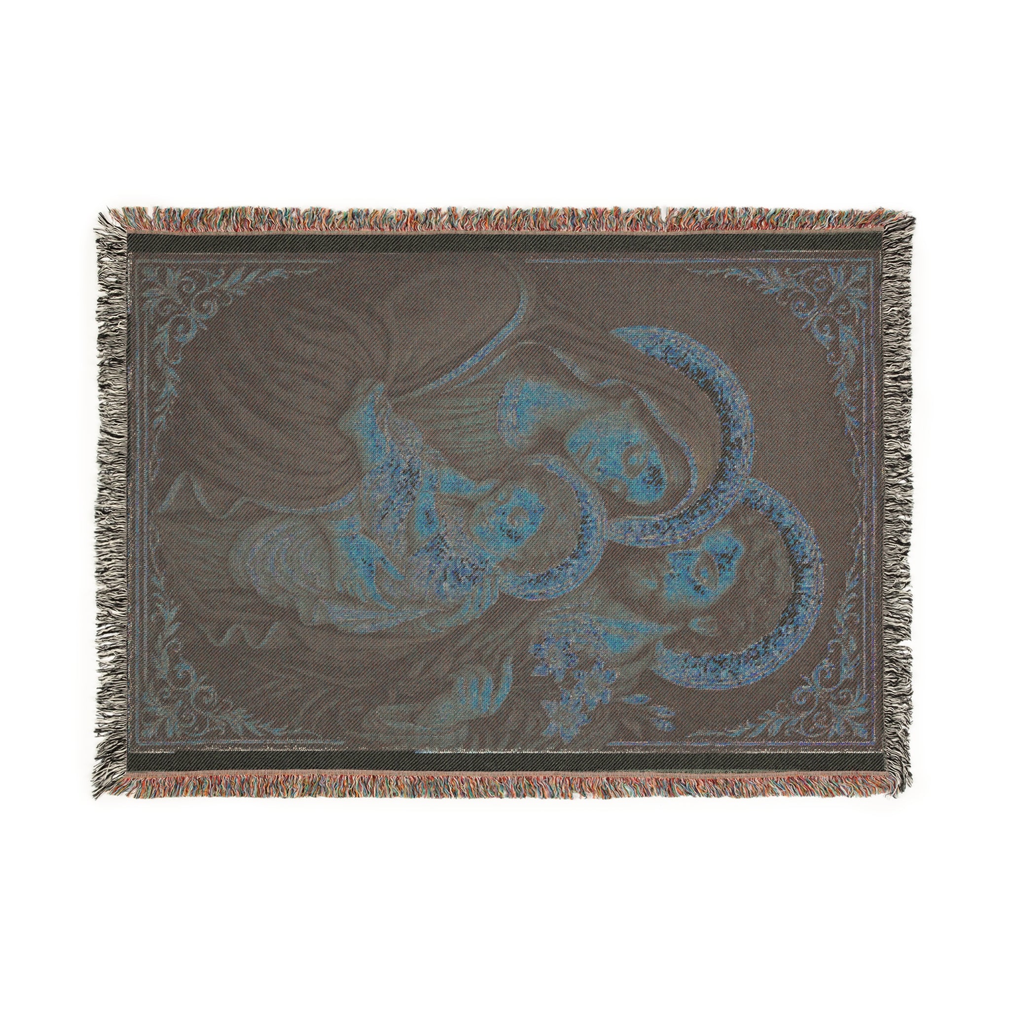 Sacred Icon Decorative Blanket – Holy Family Woven Throw